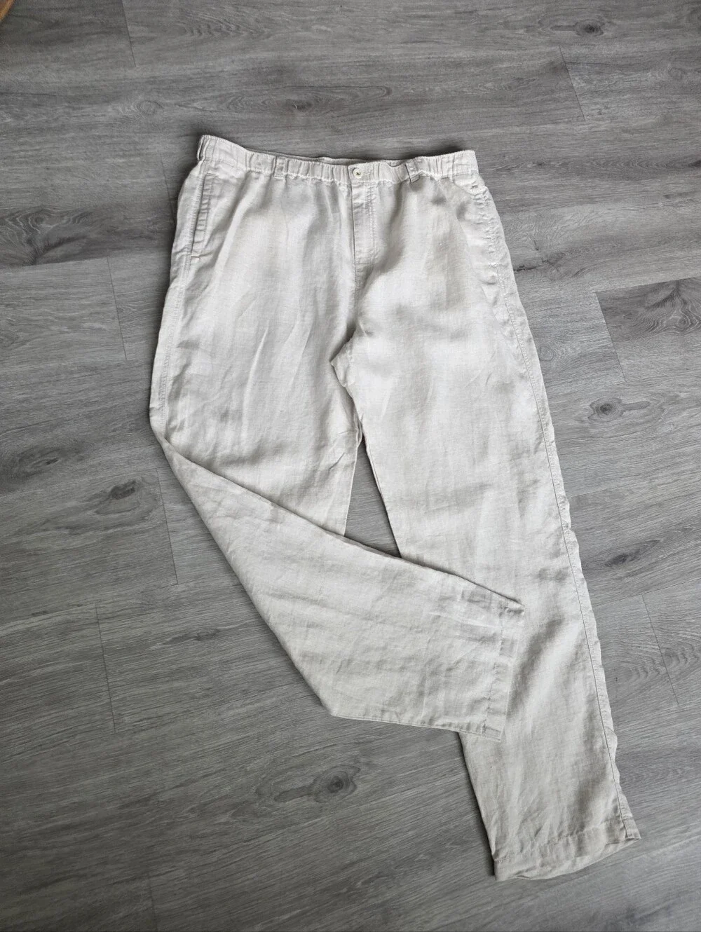 Tommy Bahama Relax Men’s 100% Linen On The Beach Pants beige XXL